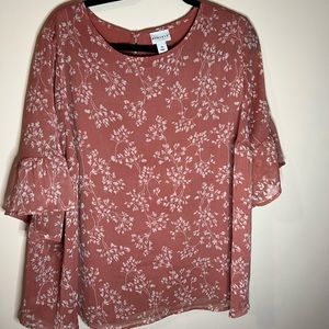 Pretty Ava and Viv blouse in size 2x